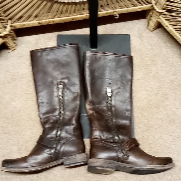 Frye Smith Engineer Boots Size 5.5 - Picture 12 of 13